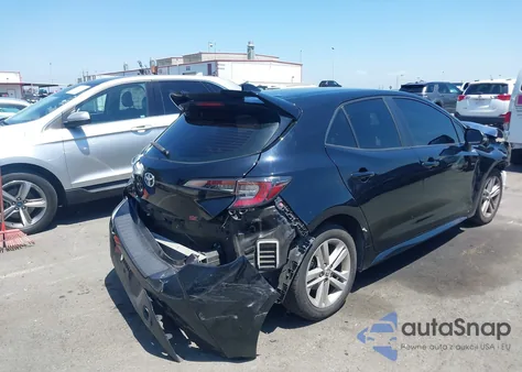 2019 Toyota Corolla Se from USA, damaged, VIN JTNK4RBE6K3068987